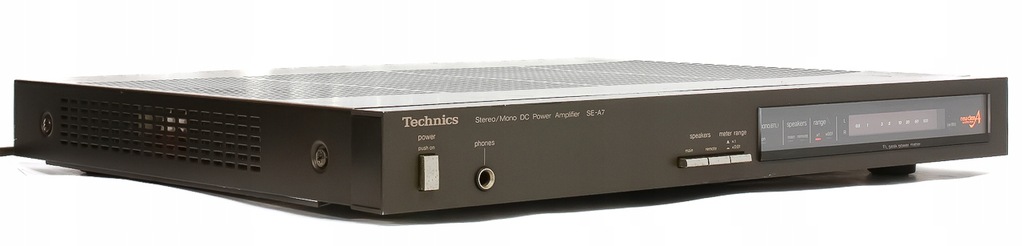TECHNICS SE-A7 LEGENDARNA SMUKŁA KOŃCÓWKA MOCY DUAL MONO