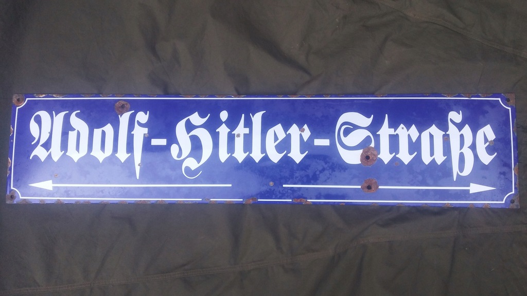 Szyld tablica Adolf Hitler