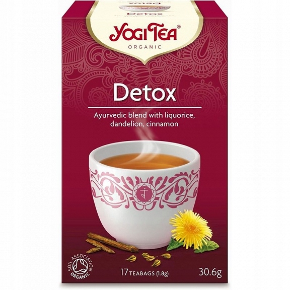 herbatka dla kobiet DETOX bio YOGI TEA