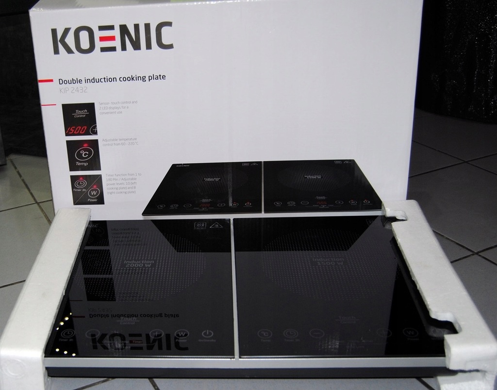 Płyta KOENIC KIP 2432 Double Induction Plate 7896555108 oficjalne