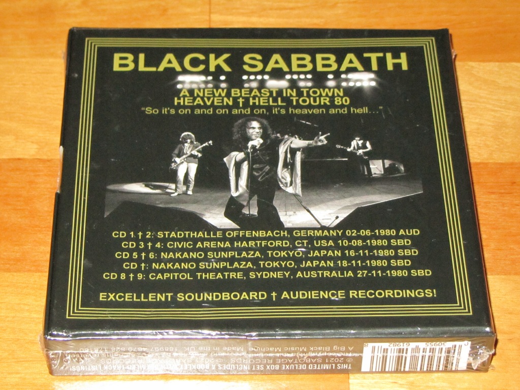 BLACK SABBATH 'NEW BEAST IN TOWN' 1980 - BOX - 9CD