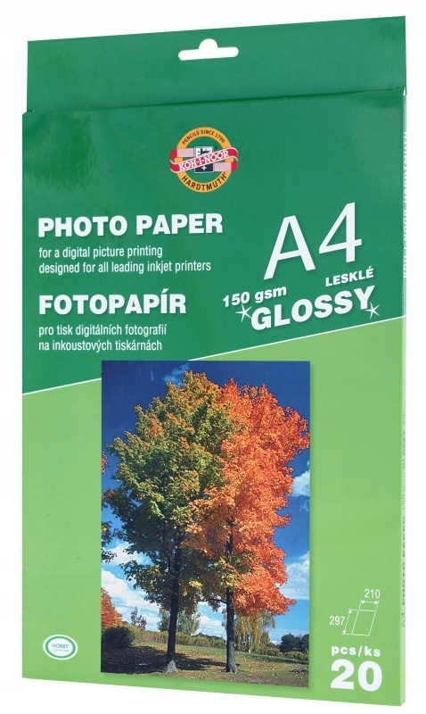 KOH I NOOR Papier Fotograficzny Błysk 150g A4/20 a
