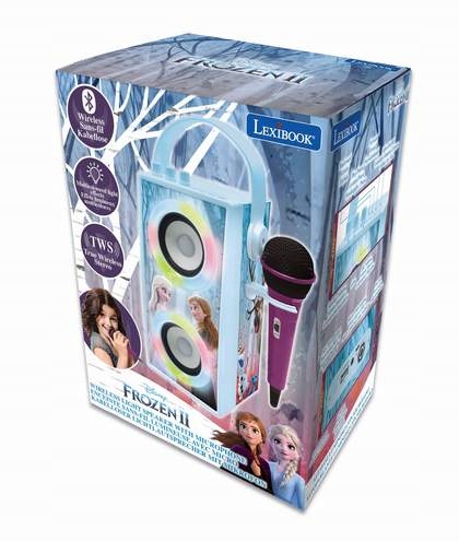 Przenośny głośnik Bluetooth Frozen z mikrofonem i