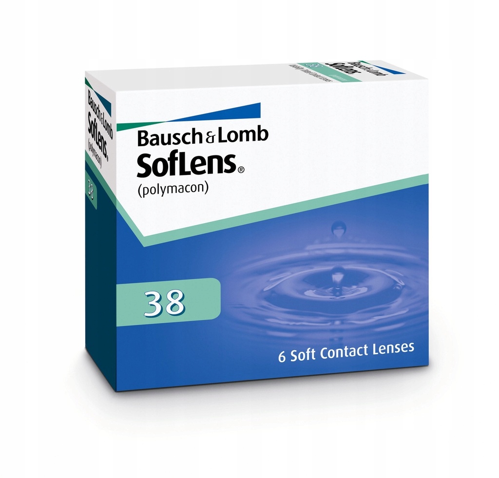 SOCZEWKI KONTAKTOWE MIESIĘCZNE Softlens 38 BC: 8.7