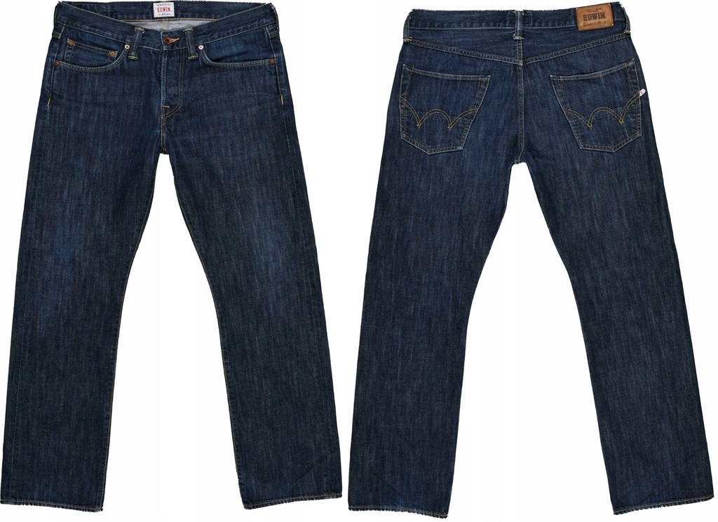 EDWIN ED-47 spodnie męskie jeansy W34 L32