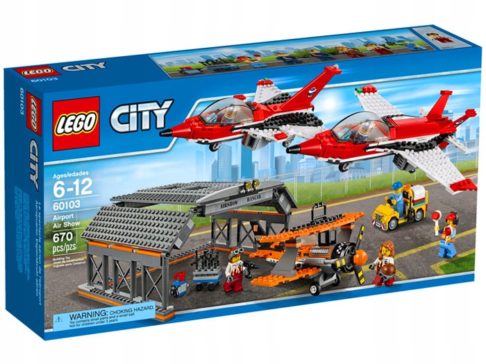KLOCKI LEGO CITY 60103 POKAZY LOTNICZE