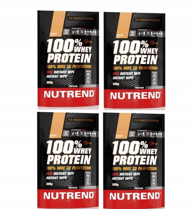 NUTREND WHEY 4 x 500G 2KG 2000G WPC WPI