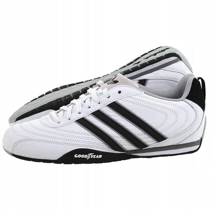 BIAŁE BUTY ADIDAS GOODYEAR STREET 667432 - 46 - 7892899405 - oficjalne  archiwum Allegro