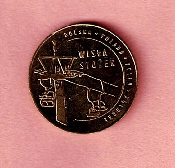 Moneta Pamiątkowa - Wisła Stożek