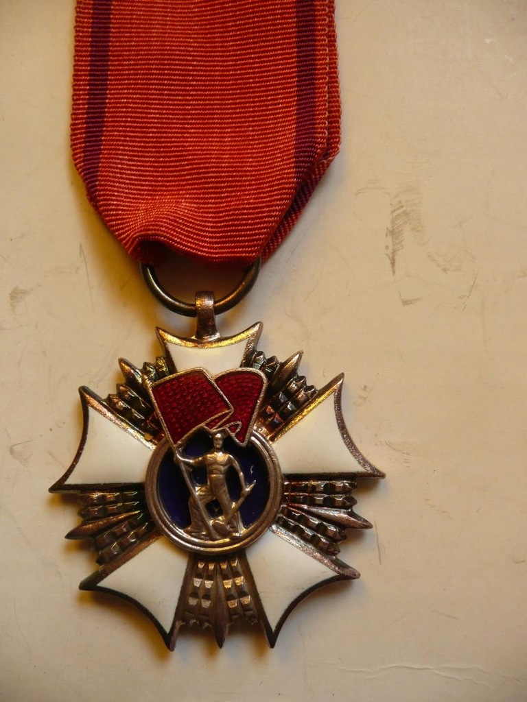odznaczenie order Sztandar Pracy srebrny