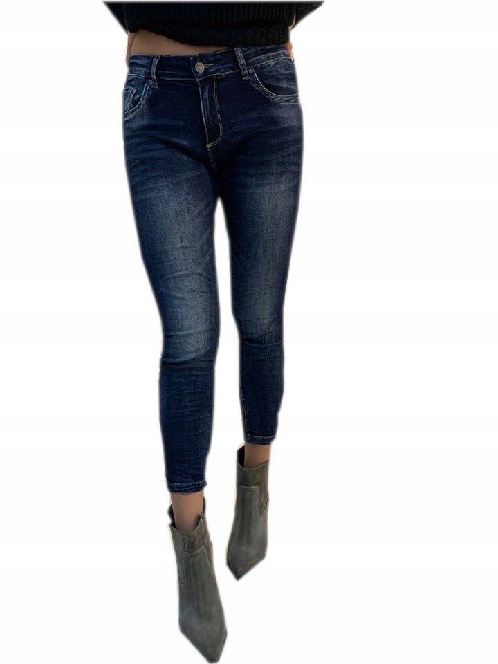 BY O LA LA! SPODNIE JEANS GRANAT NANCY M 38