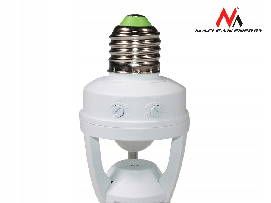 OPRAWKA ŻARÓWKI gwint E27 Z CZUJNIKIEM RUCHU 360st - 10142632163