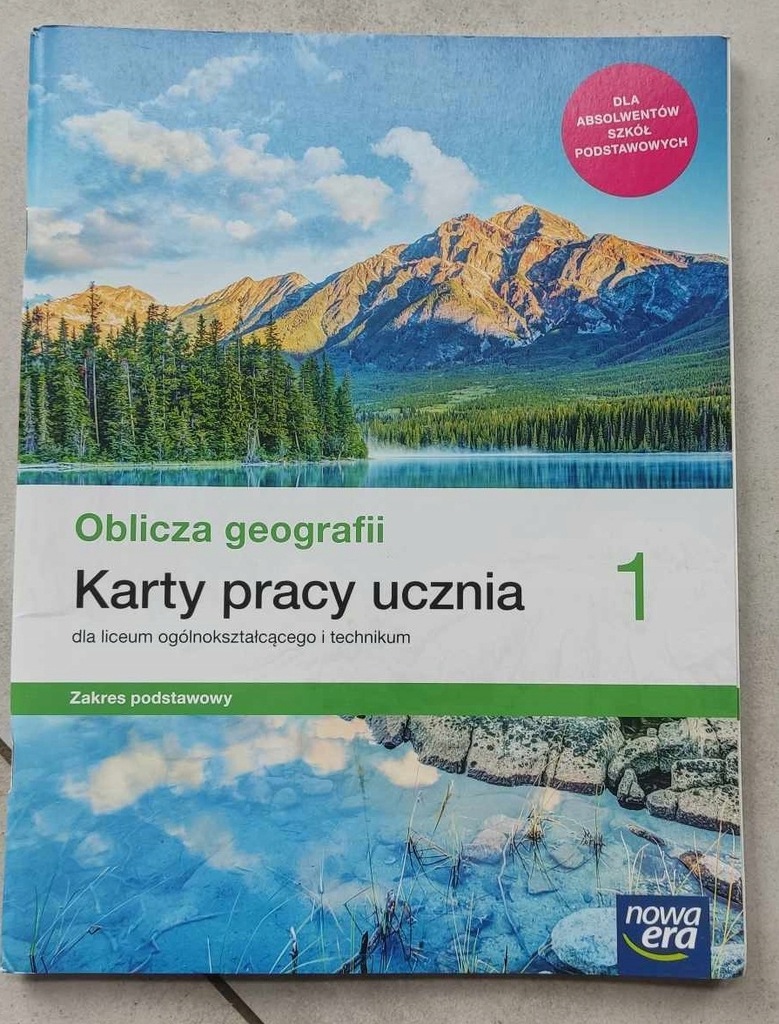 Oblicza geografii 1 Karty pracy ucznia Maciążek