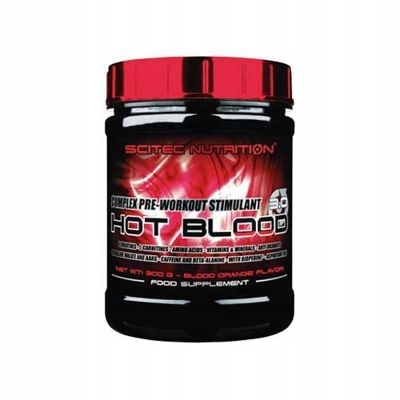 SCITEC HOT BLOOD 3.0 BLOOD ORANGE PRZETRENINGÓWKA