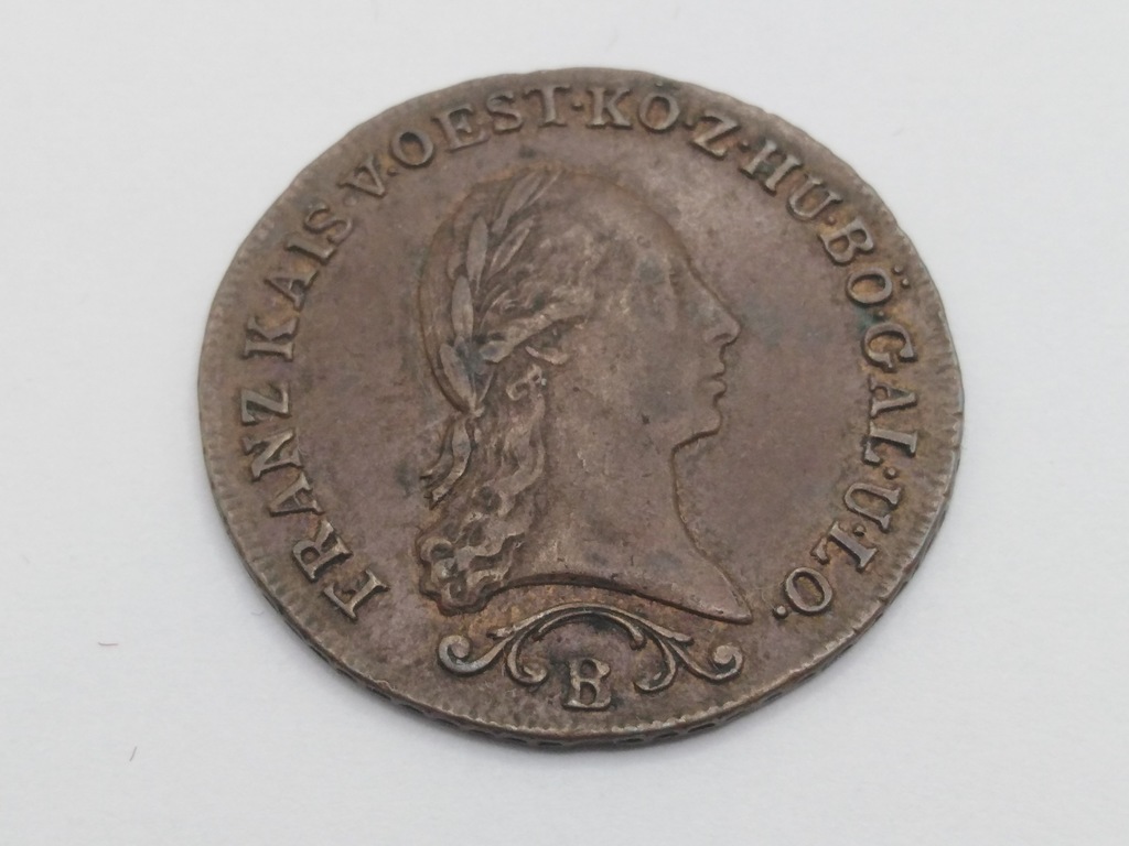 Moneta 1 kreuzer 1812 Austria