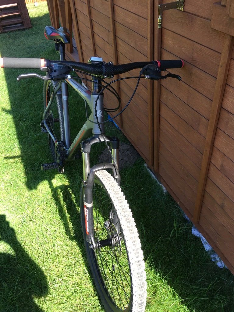 Rower MTB Kross HEXAGON X6 szary 12607244583 oficjalne archiwum Allegro