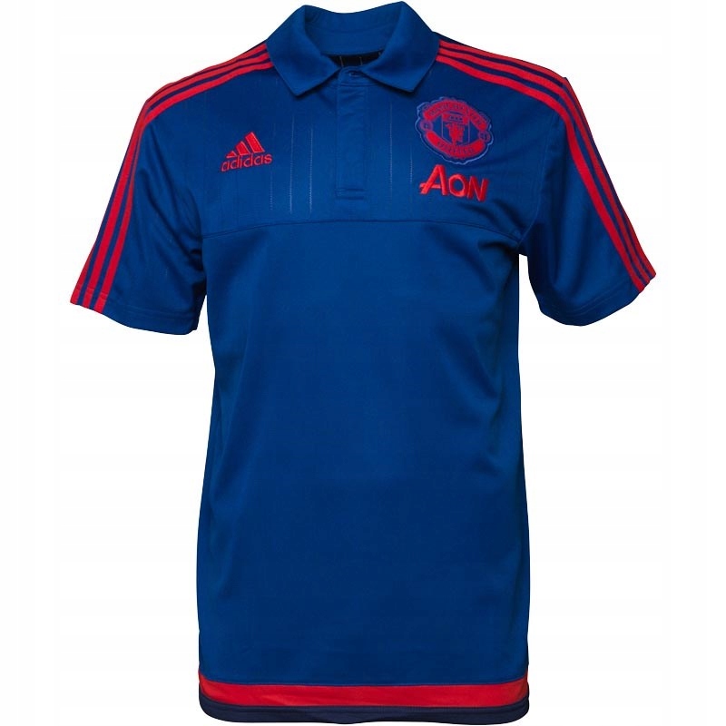 MANCHESTER UNITED _ADIDAS _KOSZULKA POLO_ M