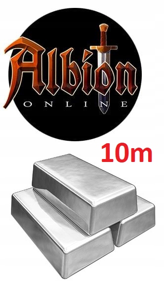 ALBION ONLINE SREBRO SILVER COINS 10KK 10 MILIONÓW