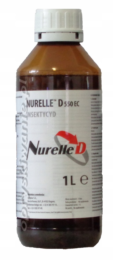 Nurelle D 550 EC 1l na mszyce, stonkę owadobójczy