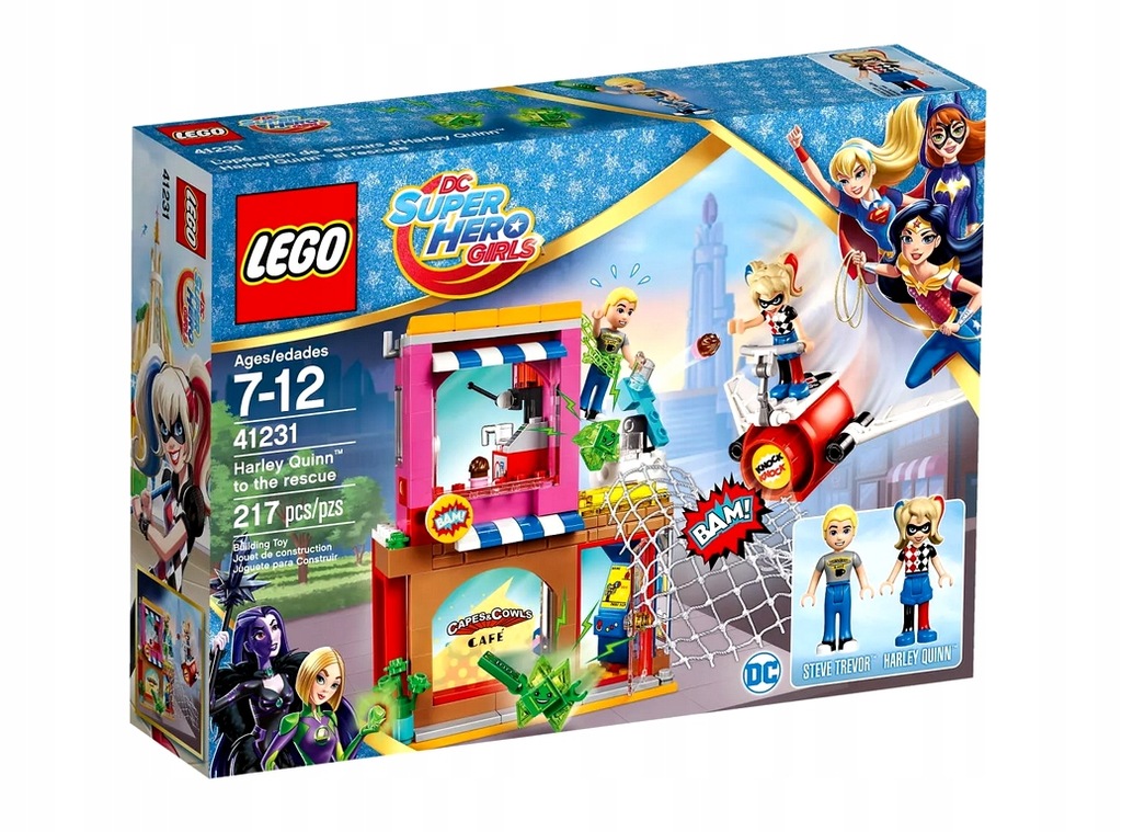 LEGO 41231 Hero Girls Harley Quinn na ratunek