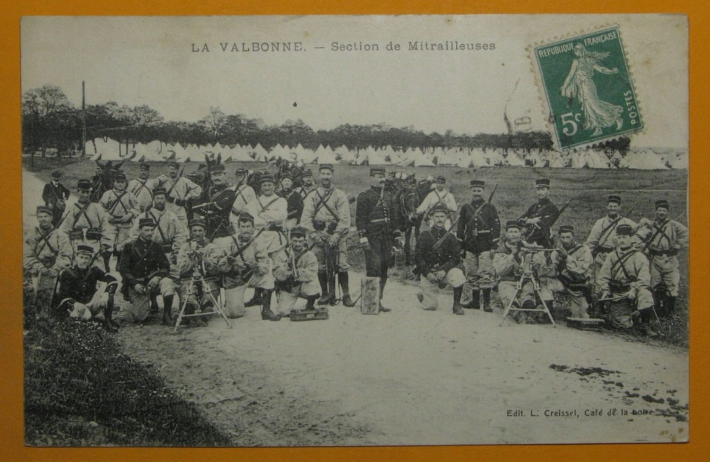 188816, Francja, żołnierze, karabiny maszynowe