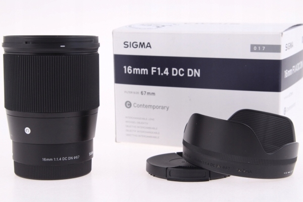 INTERFOTO: Sigma 16 1.4 DC Sony E-mount na gwaran
