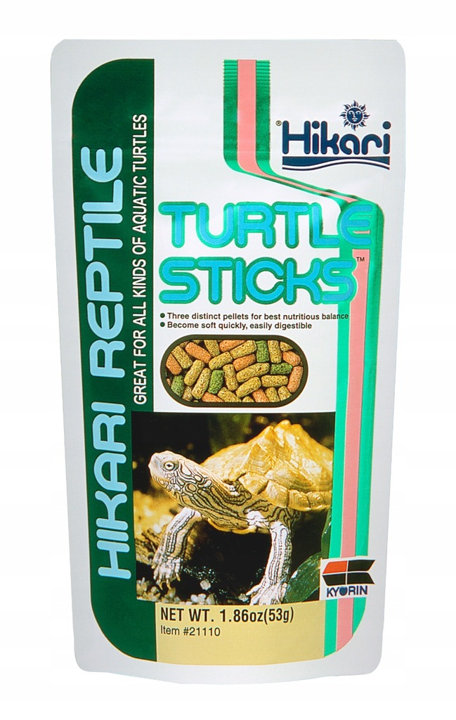 Hikari Turtle Sticks [120g] [27121) - pokarm dla ż