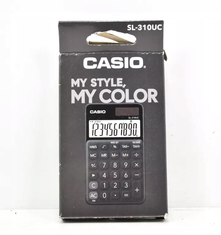 KALKULATOR KIESZONKOWY CASIO SL-310UC CZARNY