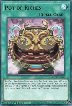 Yu-Gi-Oh! TCG: Pot of Riches (ANGU)