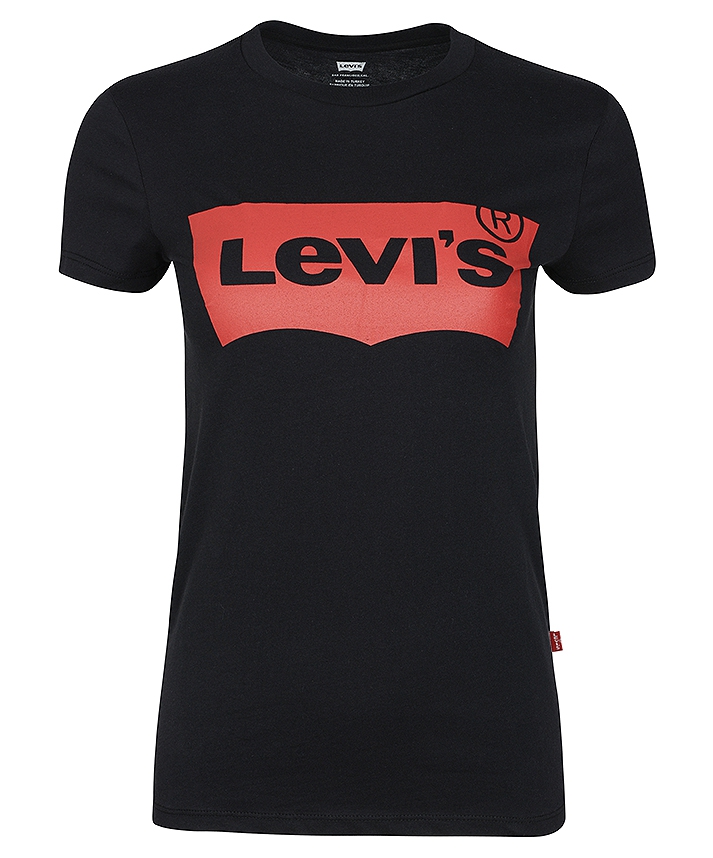 Levis t-shirt koszulka damska czarna /S 36