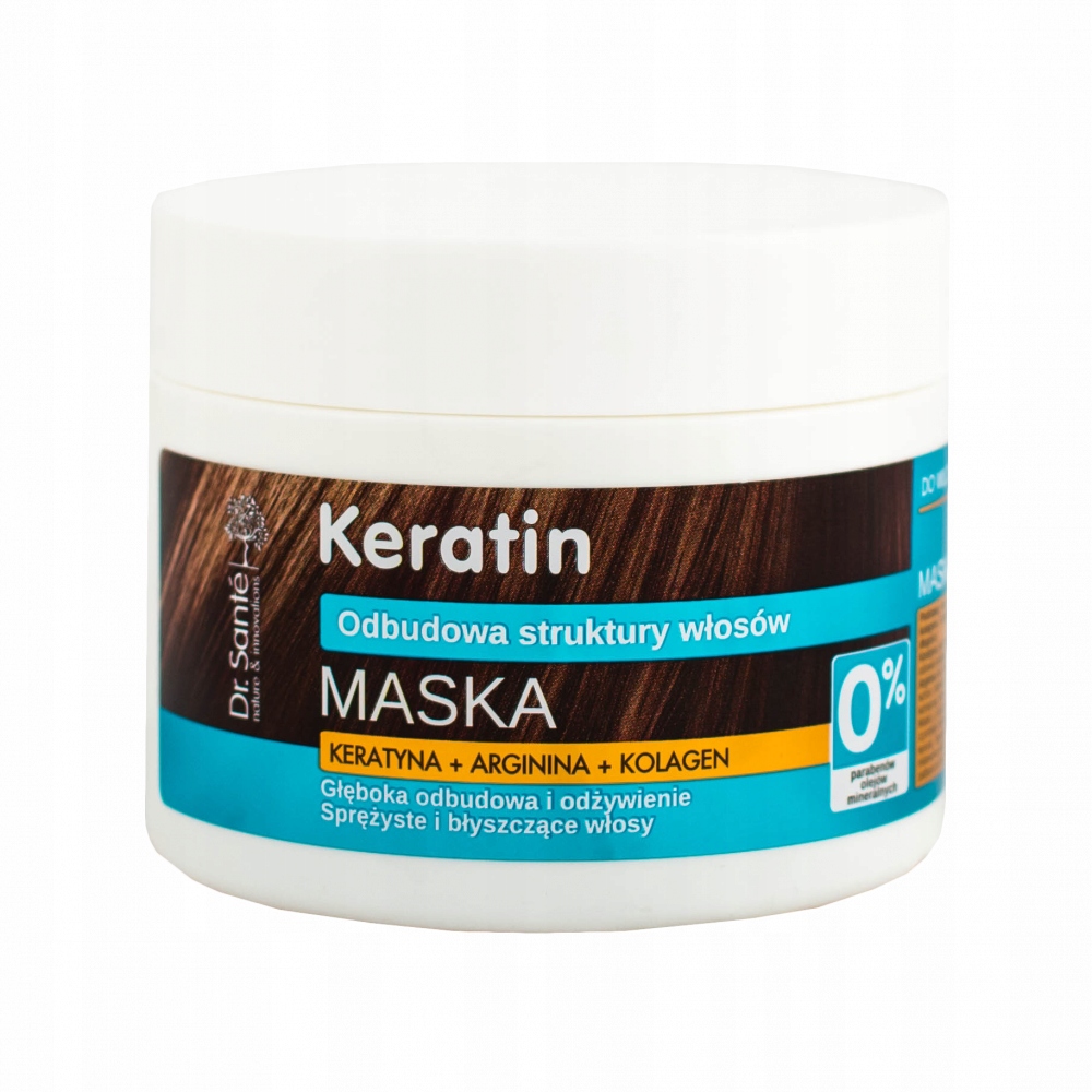 Dr.SANTE KERATIN MASKA WŁ. MATOWE ŁAMLIWE 300ml