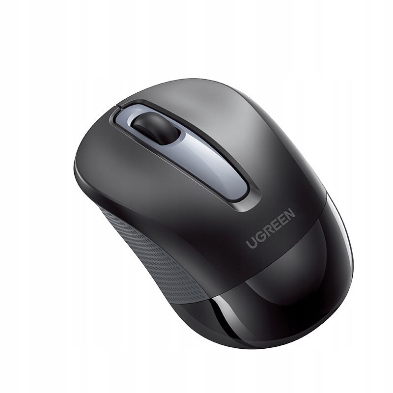 Poręczna cicha mysz myszka bezprzewodowa USB czarn