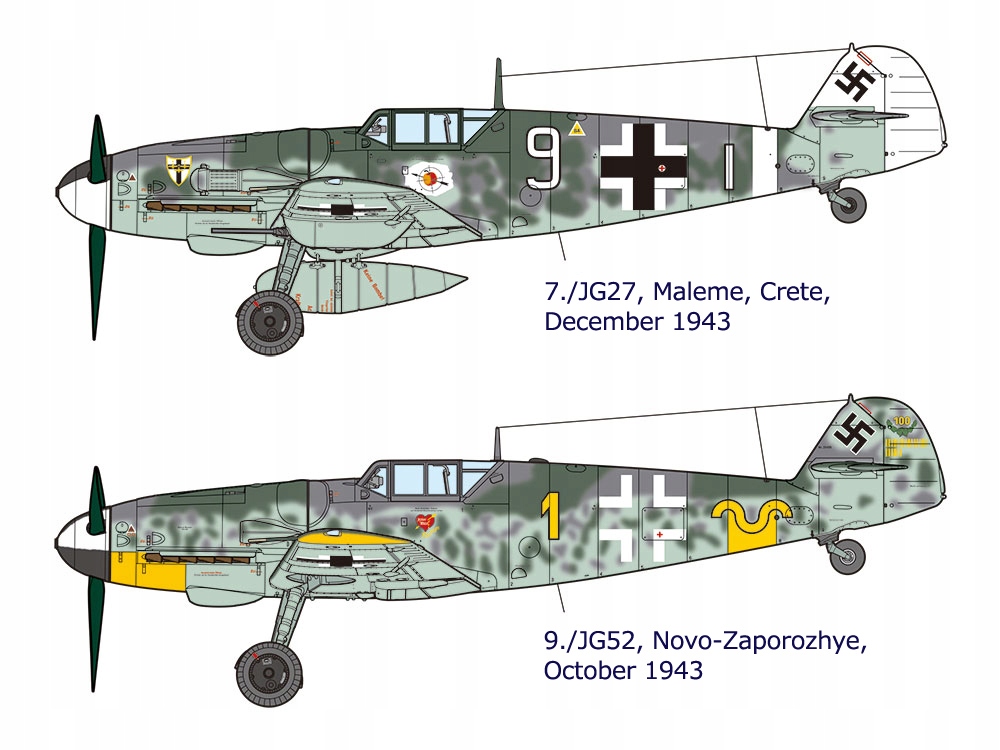 Купить Самолет Мессершмитт Bf109 G-6 модель 61117 Tamiya: отзывы, фото, характеристики в интерне-магазине Aredi.ru