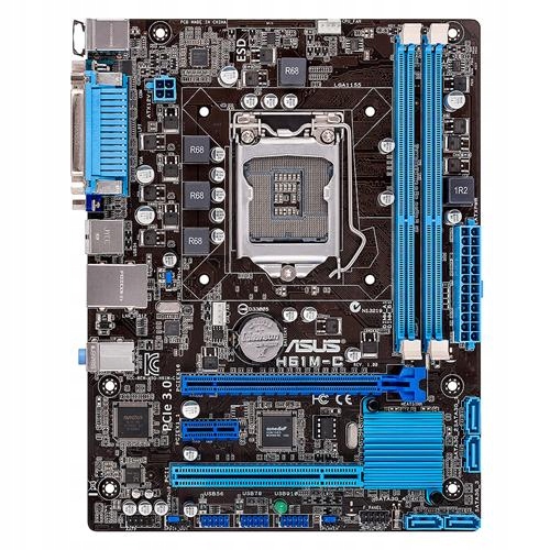 Płyta głowna ASUS H61M-C 1155 DDR3 FV