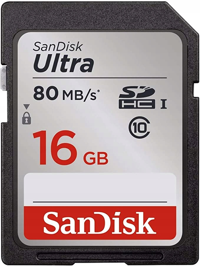 Karta pamięci SanDisk Ultra microSDHC 16GB 100MB/s