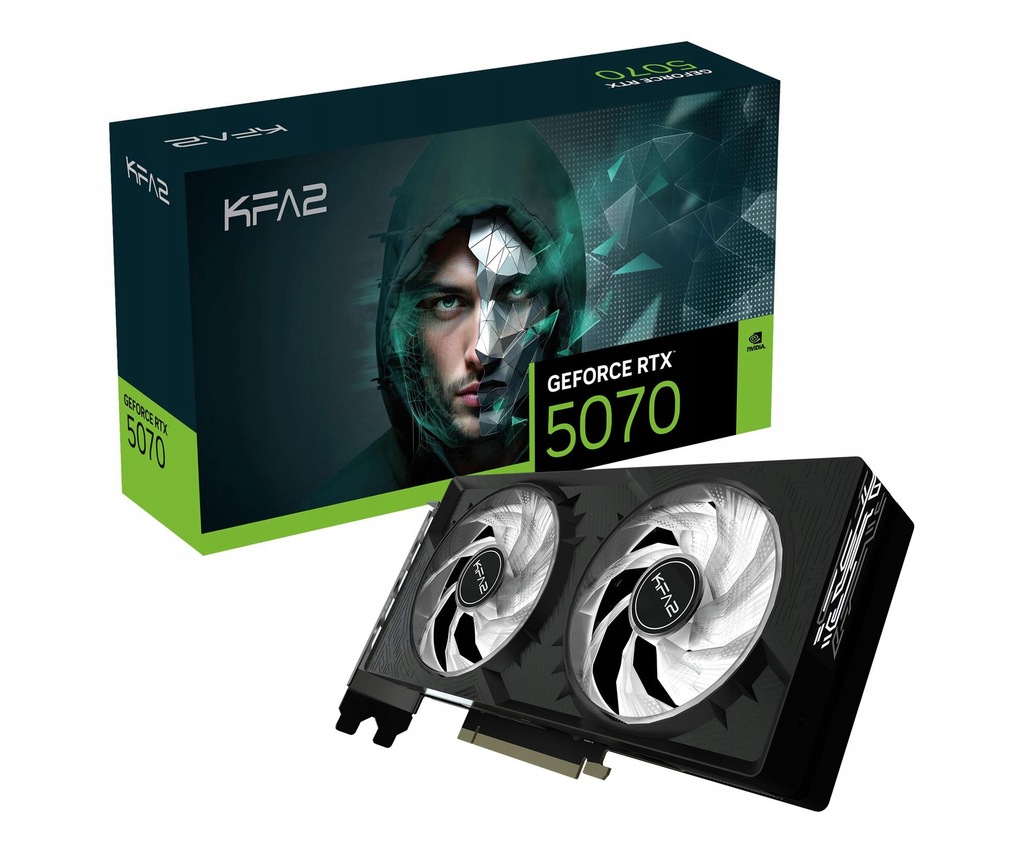 Karta graficzna KFA2 GeForce RTX 5070 1-Click OC 12GB GDDR7 DLSS4