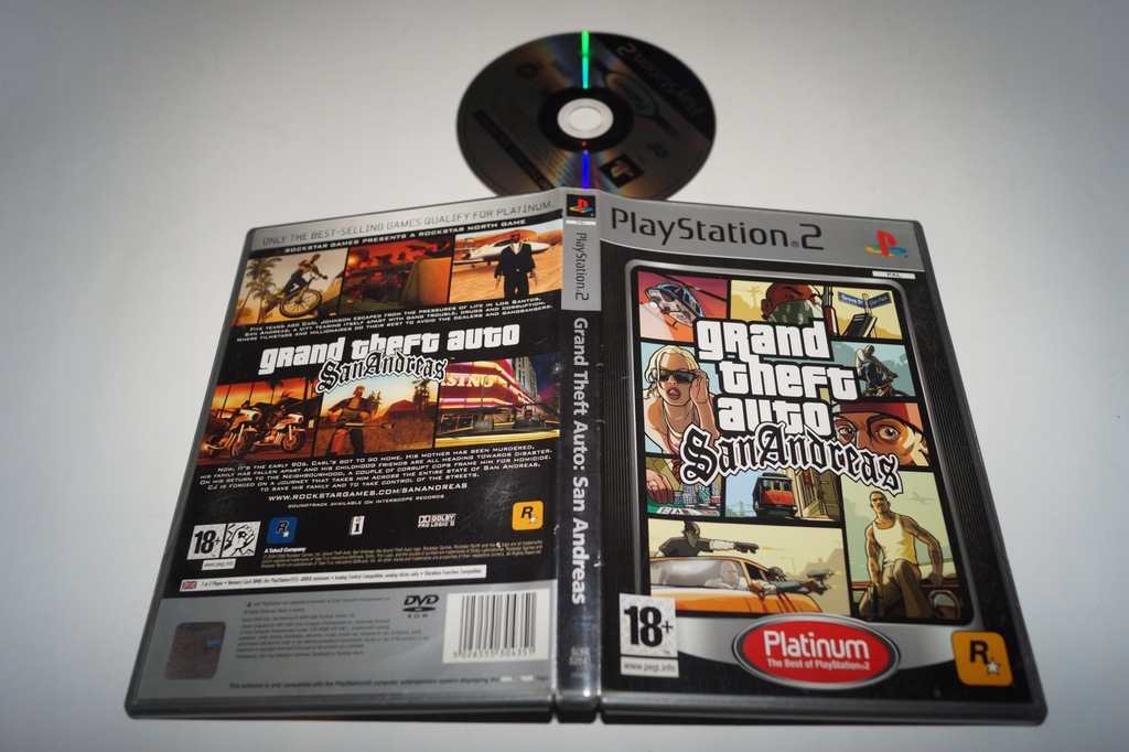 Купить Grand Theft Auto GTA San Andreas PS2: отзывы, фото и ...