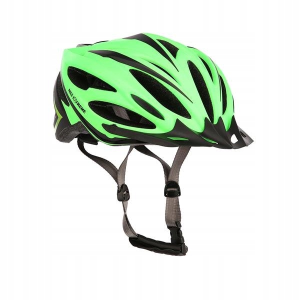 MTW202 ZIELONO-CZARNY ROZM. M (53-58CM) KASK NILS