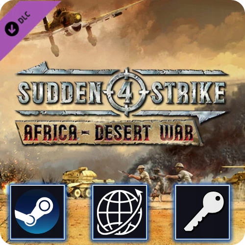 Sudden Strike 4 - Africa: Desert War DLC (PC) Steam Klucz Global