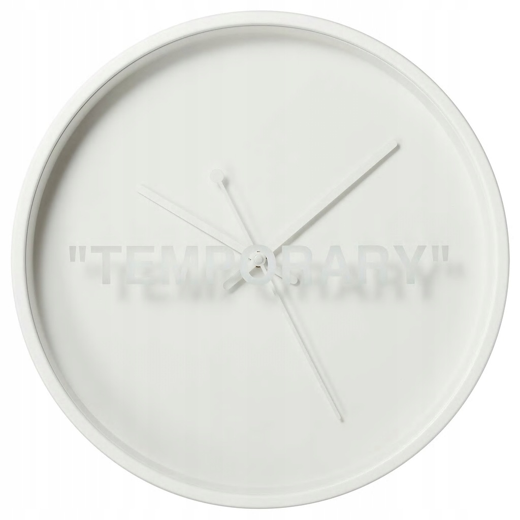 MARKERAD Virgil Abloh Zegar IKEA nowy - 8779337667