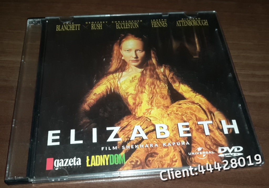Film DVD Elizabeth