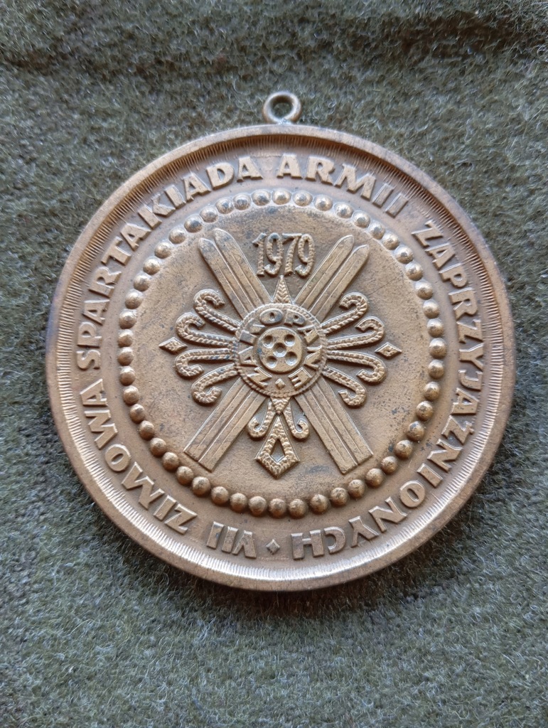 Medal VII Zimowa Spartakiada Armii Zaprzyjaźnionych 1979 Zakopane E.Gorol