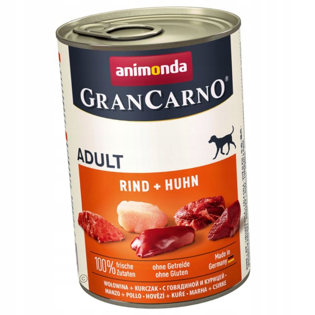 Купить Animonda GRANCARNO ADULT MIX для собак 0% зерна 12x 400 г: отзывы, фото, характеристики в интерне-магазине Aredi.ru