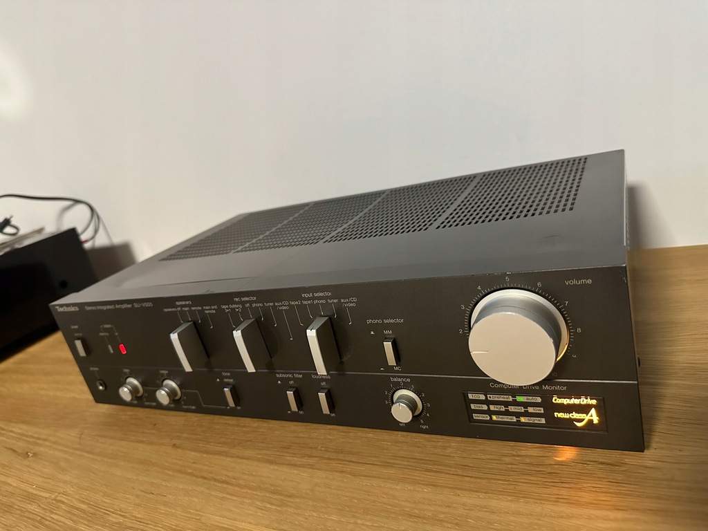 TECHNICS SU-V505 WZMACNIACZ STEREO SOLIDNY MADE IN JAPAN SPRAWNY !!!