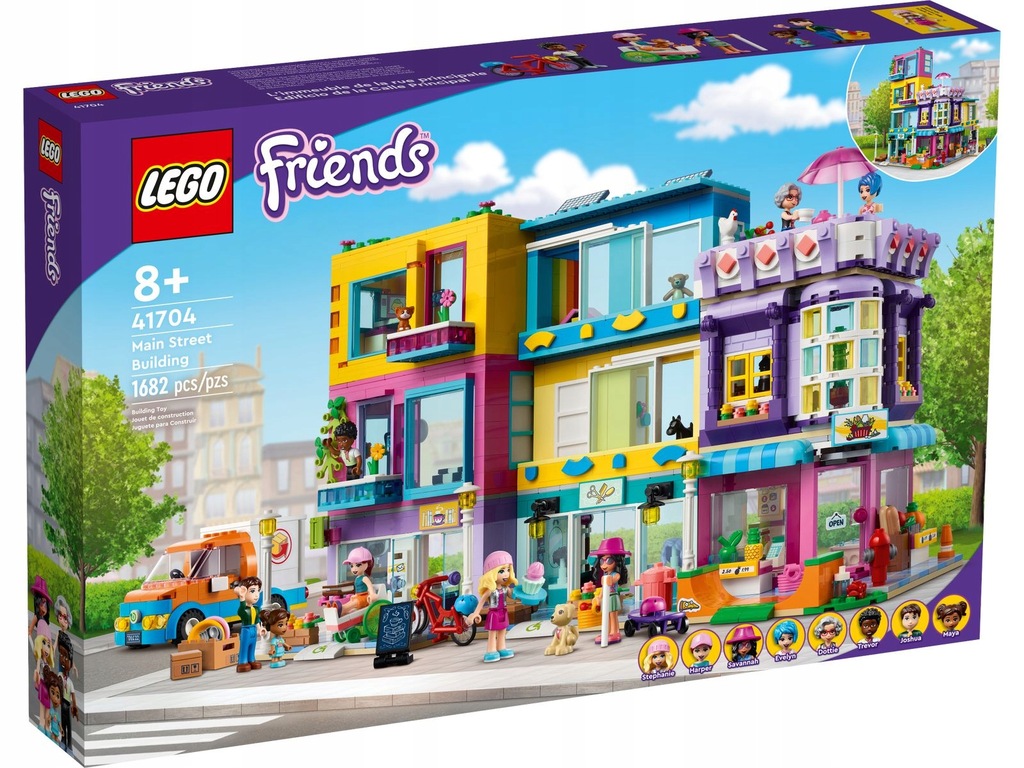 41704 LEGO Friends Budynki przy głównej ulicy