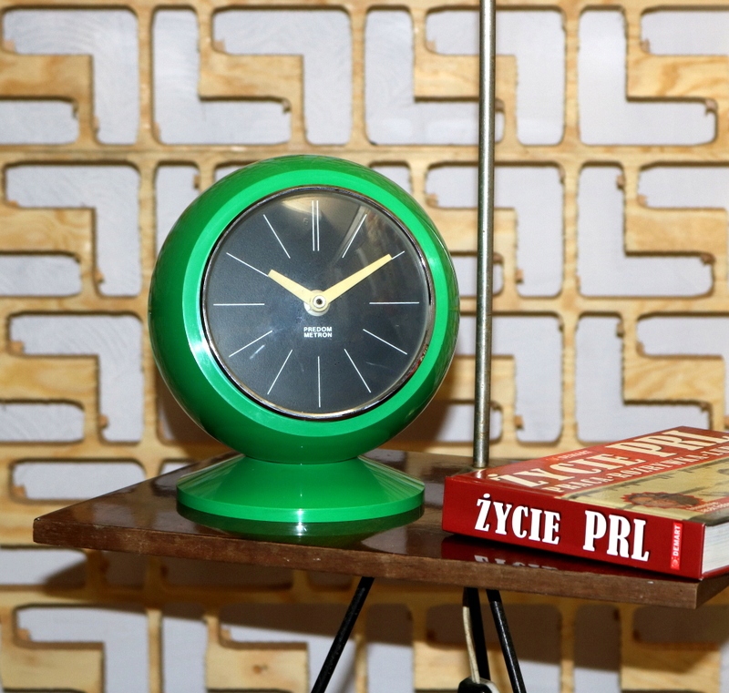 KULTOWY ZEGAR DUŻA KULA PREDOM METRON TYP Z 312-1