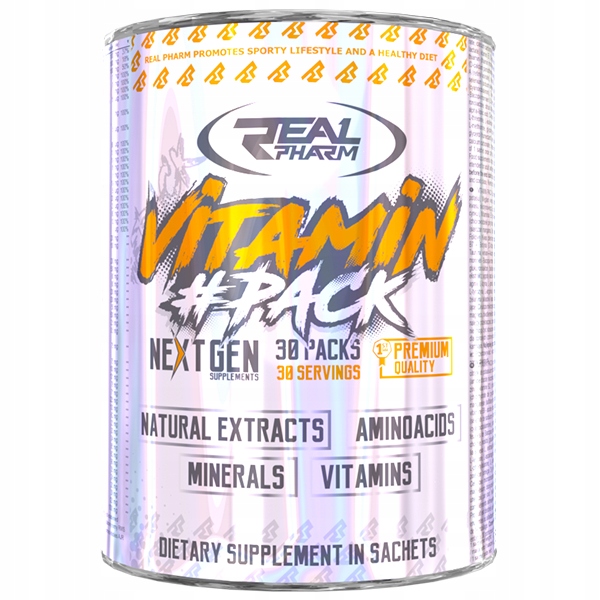 Pakiet witamin Real Pharm Vitamin Pack 30sasz