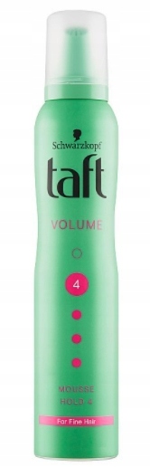 Taft, Pianka do włosów, Zielona, super mocna 200ml