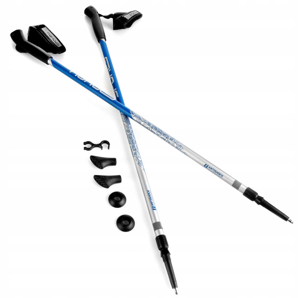 Spokey MEADOW - Kije Nordic Walking; 105-135 cm