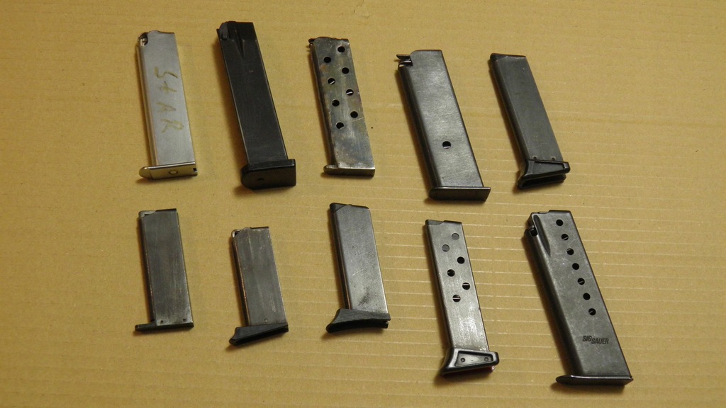 Magazynek , zestaw 10 sztuk magazynków . Walther ? .PPk ?.PP ?(1) FN